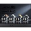 Robot de bucătărie planetar KENWOOD kMix Special Edition KMX760AGD – 0W20011395, 1000W (6 trepte și Turbo), Vas inox 5l, Set patiserie (tel 16 brațe, cârlig, paletă K), G9.3kg, Rose Gold