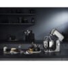 Robot de bucătărie planetar KENWOOD kMix Special Edition KMX760ACH – 0W20011397, 1000W (6 trepte și Turbo), Vas inox 5l, Set patiserie (tel 16 brațe, cârlig, paletă K), G9.3kg, Chrome