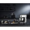 Robot de bucătărie planetar KENWOOD kMix Special Edition KMX760ACH – 0W20011397, 1000W (6 trepte și Turbo), Vas inox 5l, Set patiserie (tel 16 brațe, cârlig, paletă K), G9.3kg, Chrome