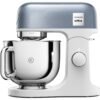 Robot de bucătărie planetar KENWOOD kMix Special Edition KMX760ABL – 0W20011441, 1000W (6 trepte și Turbo), Vas inox 5l, Set patiserie (tel 16 brațe, cârlig, paletă K), G9.3kg, Juniper Blue