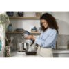 Robot de bucătărie planetar KENWOOD kMix Special Edition KMX760ABL – 0W20011441, 1000W (6 trepte și Turbo), Vas inox 5l, Set patiserie (tel 16 brațe, cârlig, paletă K), G9.3kg, Juniper Blue