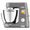 Robot de bucătărie planetar KENWOOD Titanium Chef Patissier XL KWL90.124SI – 0W20011363, 1400W, 6 funcții presetate, 2 vase 7 l/ 5 l, Blender sticlă, Cântar integrat, Sistem de încălzire, Touch screen