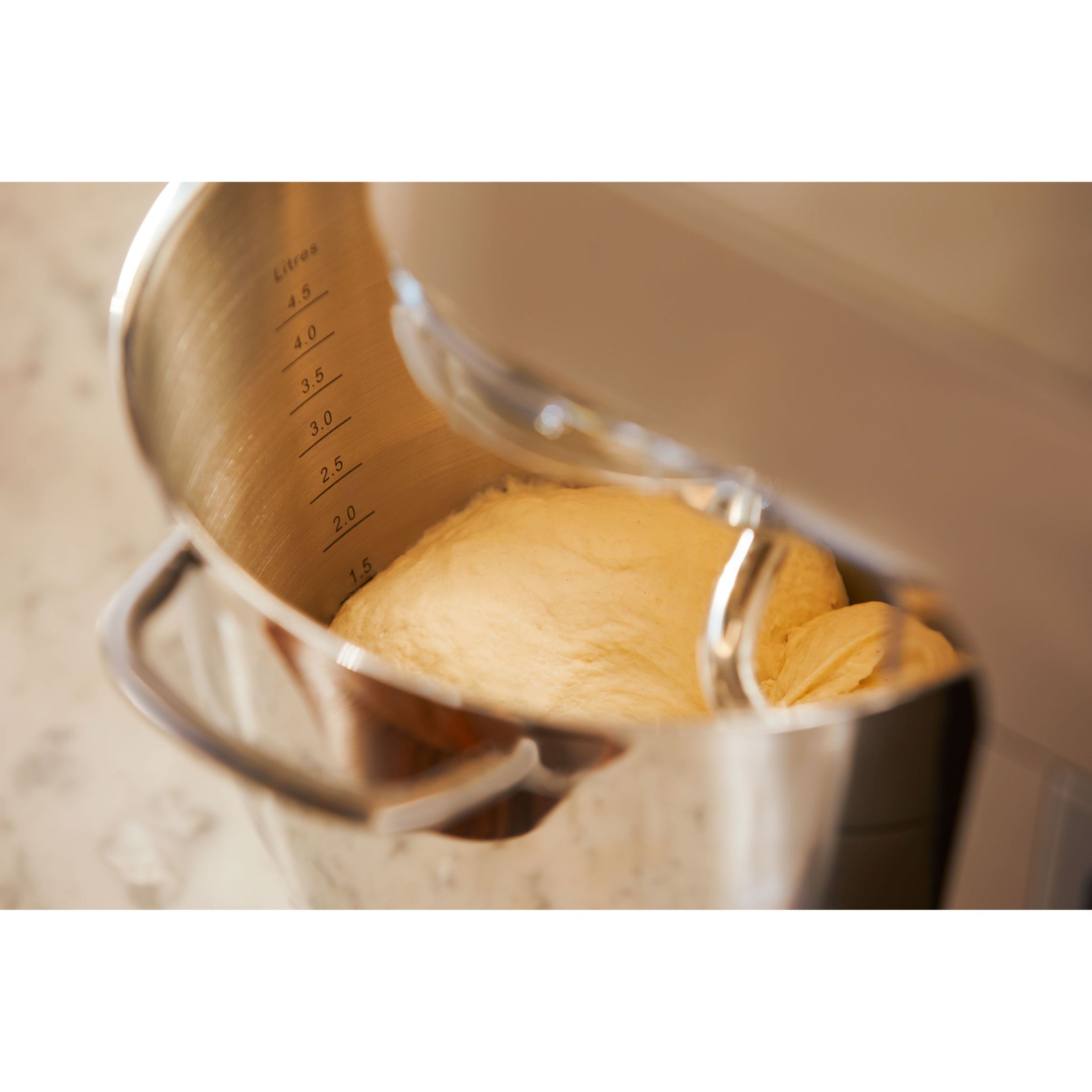 Robot de bucătărie planetar KENWOOD Titanium Chef Patissier XL KWL90.124SI – 0W20011363, 1400W, 6 funcții presetate, 2 vase 7 l/ 5 l, Blender sticlă, Cântar integrat, Sistem de încălzire, Touch screen