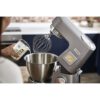 Robot de bucătărie planetar KENWOOD Titanium Chef Patissier XL KWL90.124SI – 0W20011363, 1400W, 6 funcții presetate, 2 vase 7 l/ 5 l, Blender sticlă, Cântar integrat, Sistem de încălzire, Touch screen