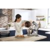 Robot de bucătărie planetar KENWOOD Titanium Chef Patissier XL KWL90.124SI – 0W20011363, 1400W, 6 funcții presetate, 2 vase 7 l/ 5 l, Blender sticlă, Cântar integrat, Sistem de încălzire, Touch screen