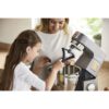 Robot de bucătărie planetar KENWOOD Titanium Chef Patissier XL KWL90.124SI – 0W20011363, 1400W, 6 funcții presetate, 2 vase 7 l/ 5 l, Blender sticlă, Cântar integrat, Sistem de încălzire, Touch screen