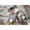 Robot de bucătărie planetar KENWOOD Titanium Chef Patissier XL KWL90.124SI – 0W20011363, 1400W, 6 funcții presetate, 2 vase 7 l/ 5 l, Blender sticlă, Cântar integrat, Sistem de încălzire, Touch screen
