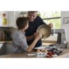 Robot de bucătărie planetar KENWOOD Titanium Chef Patissier XL KWL90.124SI – 0W20011363, 1400W, 6 funcții presetate, 2 vase 7 l/ 5 l, Blender sticlă, Cântar integrat, Sistem de încălzire, Touch screen