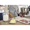 Robot de bucătărie planetar KENWOOD Titanium Chef Patissier XL KWL90.124SI – 0W20011363, 1400W, 6 funcții presetate, 2 vase 7 l/ 5 l, Blender sticlă, Cântar integrat, Sistem de încălzire, Touch screen