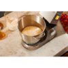 Robot de bucătărie planetar KENWOOD Titanium Chef Patissier XL KWL90.124SI – 0W20011363, 1400W, 6 funcții presetate, 2 vase 7 l/ 5 l, Blender sticlă, Cântar integrat, Sistem de încălzire, Touch screen