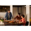 Robot de bucătărie planetar KENWOOD Titanium Chef Patissier XL KWL90.124SI – 0W20011363, 1400W, 6 funcții presetate, 2 vase 7 l/ 5 l, Blender sticlă, Cântar integrat, Sistem de încălzire, Touch screen
