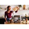 Robot de bucătărie planetar KENWOOD Titanium Chef Patissier XL KWL90.124SI – 0W20011363, 1400W, 6 funcții presetate, 2 vase 7 l/ 5 l, Blender sticlă, Cântar integrat, Sistem de încălzire, Touch screen