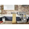 Robot de bucătărie planetar KENWOOD Titanium Chef Patissier XL KWL90.124SI – 0W20011363, 1400W, 6 funcții presetate, 2 vase 7 l/ 5 l, Blender sticlă, Cântar integrat, Sistem de încălzire, Touch screen