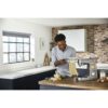 Robot de bucătărie planetar KENWOOD Titanium Chef Patissier XL KWL90.124SI – 0W20011363, 1400W, 6 funcții presetate, 2 vase 7 l/ 5 l, Blender sticlă, Cântar integrat, Sistem de încălzire, Touch screen