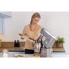 Robot de bucătărie planetar KENWOOD Titanium Chef Patissier XL KWL90.124SI – 0W20011363, 1400W, 6 funcții presetate, 2 vase 7 l/ 5 l, Blender sticlă, Cântar integrat, Sistem de încălzire, Touch screen