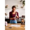 Robot de bucătărie planetar KENWOOD Titanium Chef Patissier XL KWL90.124SI – 0W20011363, 1400W, 6 funcții presetate, 2 vase 7 l/ 5 l, Blender sticlă, Cântar integrat, Sistem de încălzire, Touch screen