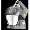 Robot de bucătărie planetar KENWOOD Titanium Chef Patissier XL KWL90.034SI – 0W20011371, 1400W, 6 funcții presetate, Vas 7 l, Blender sticlă, Cântar integrat, Sistem de încălzire, Touch screen