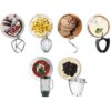 Robot de bucătărie planetar KENWOOD Titanium Chef Patissier XL KWL90.034SI – 0W20011371, 1400W, 6 funcții presetate, Vas 7 l, Blender sticlă, Cântar integrat, Sistem de încălzire, Touch screen