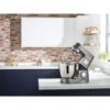 Robot de bucătărie planetar KENWOOD Titanium Chef Patissier XL KWL90.034SI – 0W20011371, 1400W, 6 funcții presetate, Vas 7 l, Blender sticlă, Cântar integrat, Sistem de încălzire, Touch screen