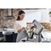 Robot de bucătărie planetar KENWOOD Titanium Chef Patissier XL KWL90.034SI – 0W20011371, 1400W, 6 funcții presetate, Vas 7 l, Blender sticlă, Cântar integrat, Sistem de încălzire, Touch screen