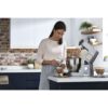 Robot de bucătărie planetar KENWOOD Titanium Chef Patissier XL KWL90.034SI – 0W20011371, 1400W, 6 funcții presetate, Vas 7 l, Blender sticlă, Cântar integrat, Sistem de încălzire, Touch screen