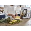 Robot de bucătărie planetar KENWOOD Titanium Chef Patissier XL KWL90.034SI – 0W20011371, 1400W, 6 funcții presetate, Vas 7 l, Blender sticlă, Cântar integrat, Sistem de încălzire, Touch screen