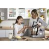 Robot de bucătărie planetar KENWOOD Titanium Chef Patissier XL KWL90.034SI – 0W20011371, 1400W, 6 funcții presetate, Vas 7 l, Blender sticlă, Cântar integrat, Sistem de încălzire, Touch screen