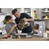 Robot de bucătărie planetar KENWOOD Titanium Chef Patissier XL KWL90.034SI – 0W20011371, 1400W, 6 funcții presetate, Vas 7 l, Blender sticlă, Cântar integrat, Sistem de încălzire, Touch screen