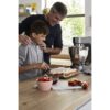 Robot de bucătărie planetar KENWOOD Titanium Chef Patissier XL KWL90.034SI – 0W20011371, 1400W, 6 funcții presetate, Vas 7 l, Blender sticlă, Cântar integrat, Sistem de încălzire, Touch screen