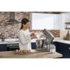Robot de bucătărie planetar KENWOOD Titanium Chef Patissier XL KWL90.034SI – 0W20011371, 1400W, 6 funcții presetate, Vas 7 l, Blender sticlă, Cântar integrat, Sistem de încălzire, Touch screen