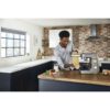 Robot de bucătărie planetar KENWOOD Titanium Chef Patissier XL KWL90.034SI – 0W20011371, 1400W, 6 funcții presetate, Vas 7 l, Blender sticlă, Cântar integrat, Sistem de încălzire, Touch screen