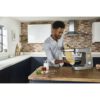 Robot de bucătărie planetar KENWOOD Titanium Chef Patissier XL KWL90.034SI – 0W20011371, 1400W, 6 funcții presetate, Vas 7 l, Blender sticlă, Cântar integrat, Sistem de încălzire, Touch screen
