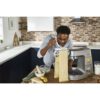 Robot de bucătărie planetar KENWOOD Titanium Chef Patissier XL KWL90.034SI – 0W20011371, 1400W, 6 funcții presetate, Vas 7 l, Blender sticlă, Cântar integrat, Sistem de încălzire, Touch screen