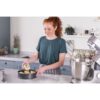 Robot de bucătărie planetar KENWOOD Titanium Chef Patissier XL KWL90.034SI – 0W20011371, 1400W, 6 funcții presetate, Vas 7 l, Blender sticlă, Cântar integrat, Sistem de încălzire, Touch screen
