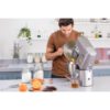 Robot de bucătărie planetar KENWOOD Titanium Chef Patissier XL KWL90.034SI – 0W20011371, 1400W, 6 funcții presetate, Vas 7 l, Blender sticlă, Cântar integrat, Sistem de încălzire, Touch screen