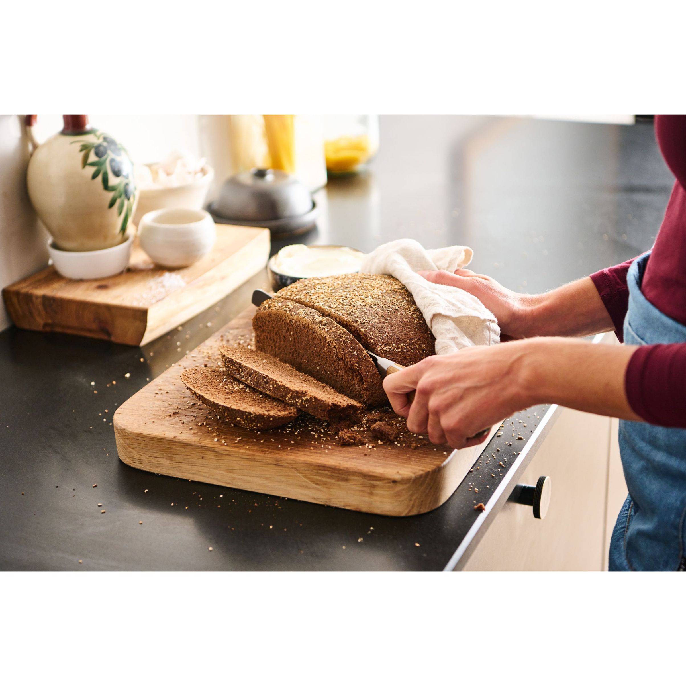 Robot de bucătărie planetar KENWOOD Titanium Chef Patissier XL KWL90.034SI – 0W20011371, 1400W, 6 funcții presetate, Vas 7 l, Blender sticlă, Cântar integrat, Sistem de încălzire, Touch screen
