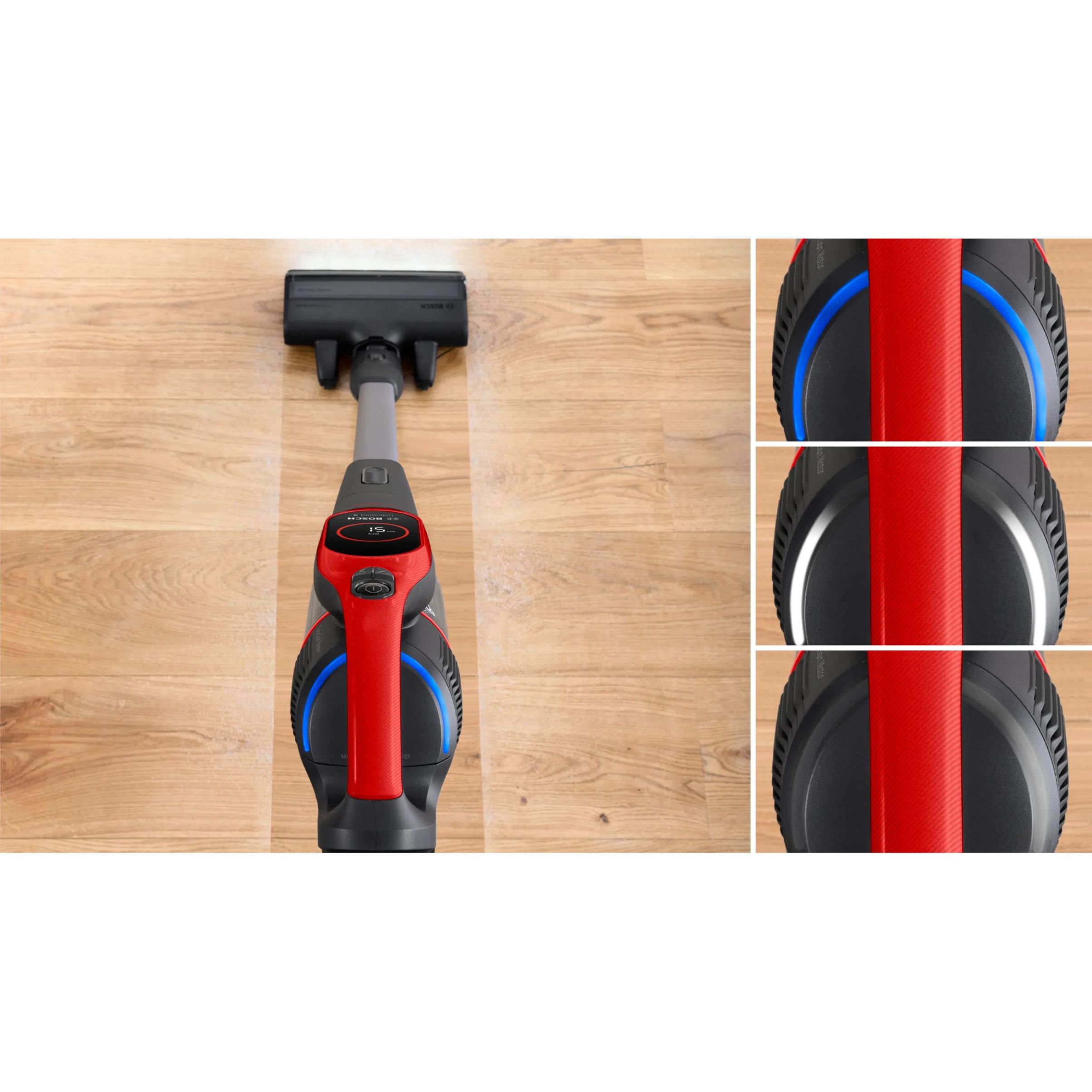Aspirator vertical BOSCH Serie 9 Unlimited ProAnimal BBS931PET, Red