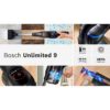 Aspirator vertical BOSCH Serie 9 Unlimited BSS931BHF, Black