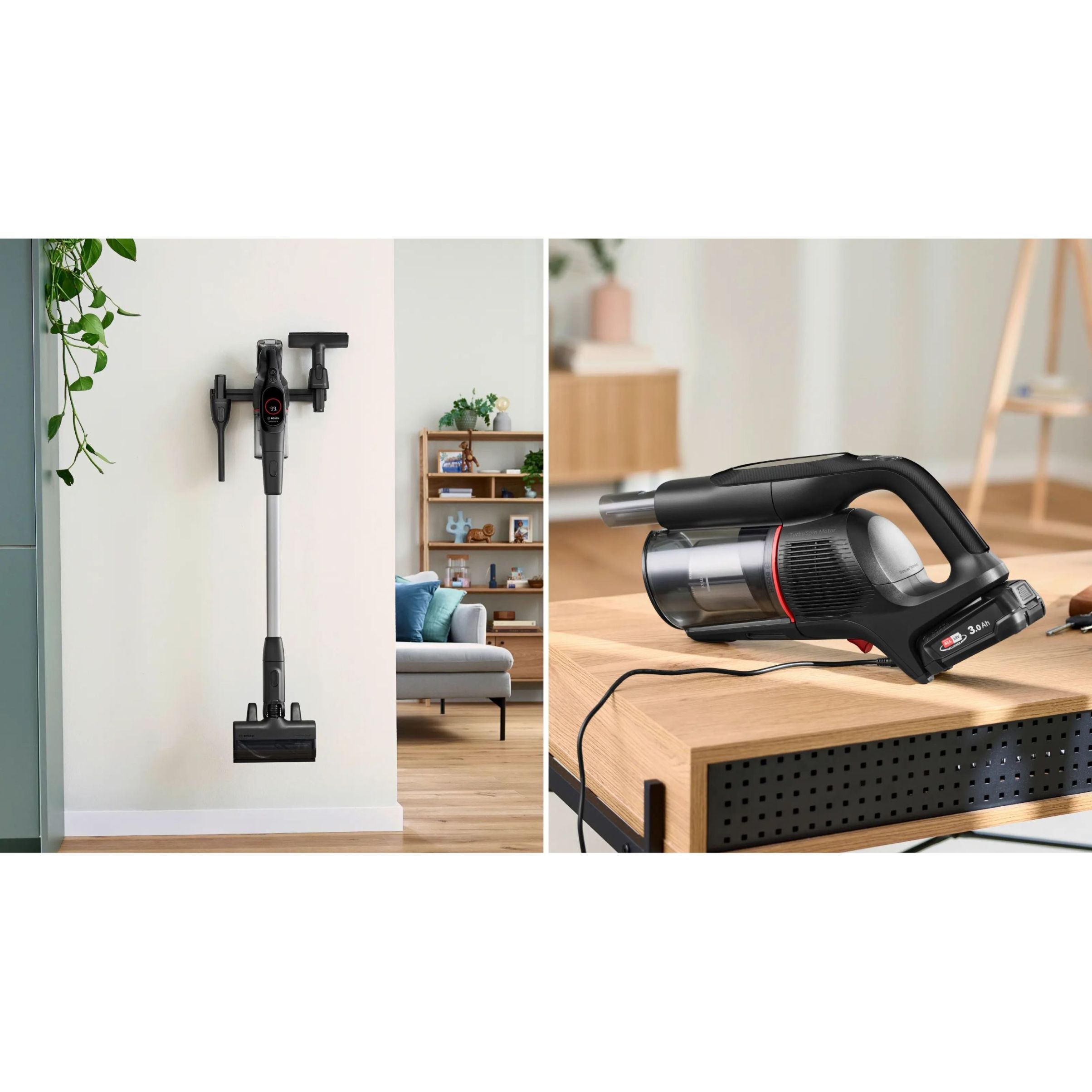 Aspirator vertical BOSCH Serie 9 Unlimited BSS931BHF, Black