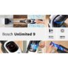 Aspirator vertical BOSCH Serie 9 Unlimited BCS931WBA, White