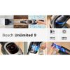 Aspirator vertical BOSCH Serie 9 Unlimited BCS931GAC, Graphite