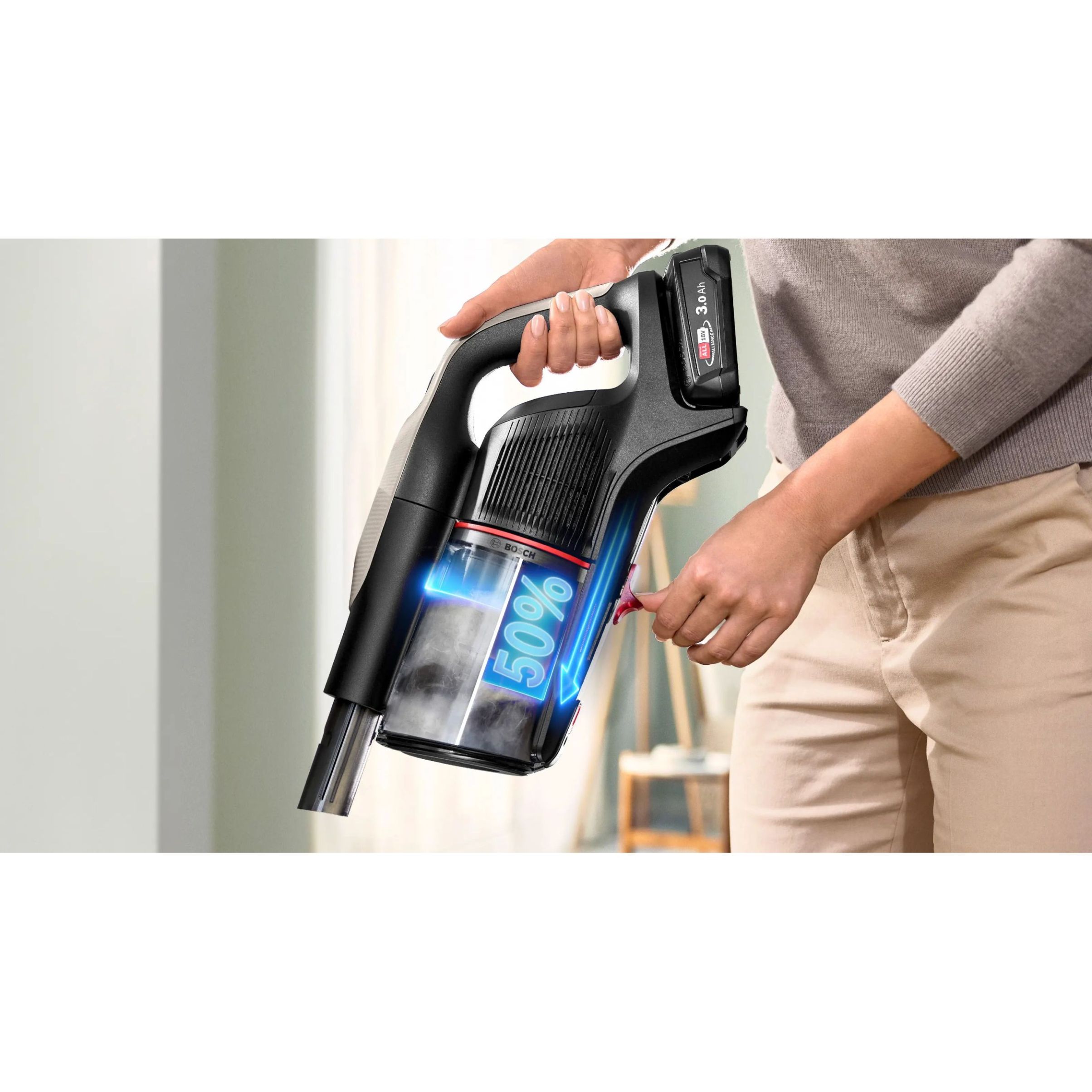 Aspirator vertical BOSCH Serie 9 Unlimited BCS931GAC, Graphite