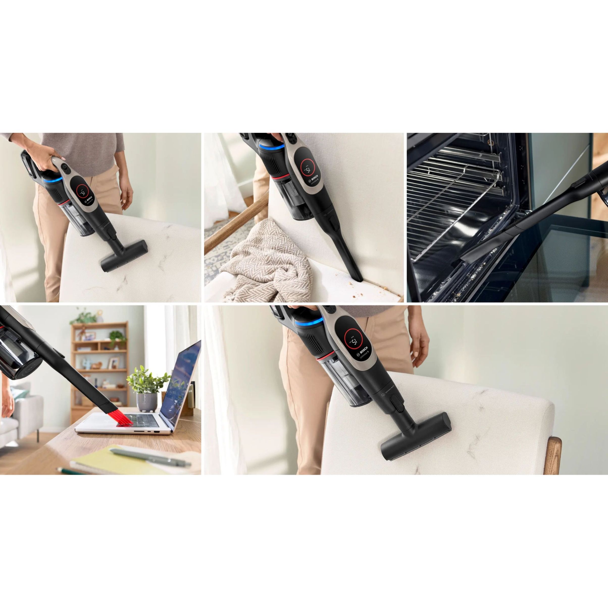 Aspirator vertical BOSCH Serie 9 Unlimited BCS931GAC, Graphite