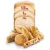 Mașină de pâine TEFAL Bread of the World PF611838, 19 programe, 1600W, Cuvă 1.5kg, 2 lame, Accesoriile brutarului, Păstrare la cald, Pornire întârziată, Fereastră, Carte cu 35 rețete