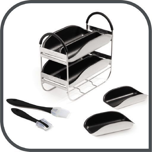 Mașină de pâine TEFAL Bread of the World PF611838, 19 programe, 1600W, Cuvă 1.5kg, 2 lame, Accesoriile brutarului, Păstrare la cald, Pornire întârziată, Fereastră, Carte cu 35 rețete