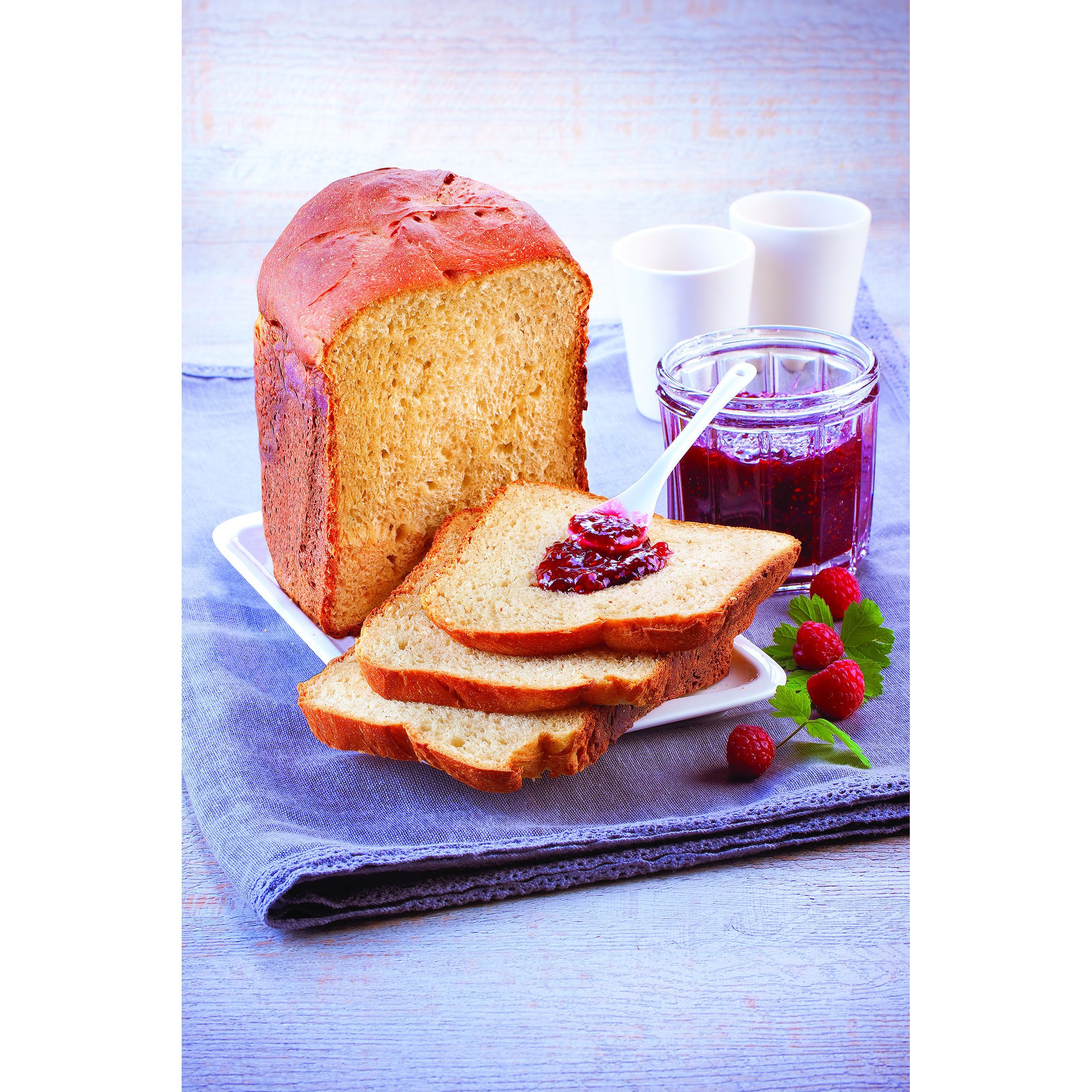 Mașină de pâine TEFAL Bread of the World PF611838, 19 programe, 1600W, Cuvă 1.5kg, 2 lame, Accesoriile brutarului, Păstrare la cald, Pornire întârziată, Fereastră, Carte cu 35 rețete