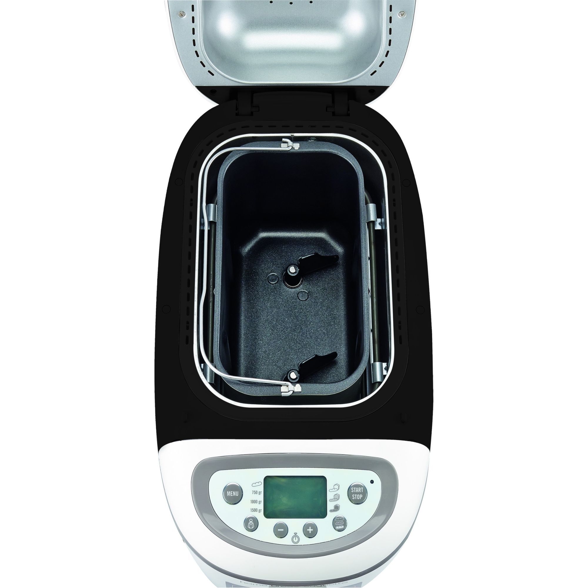 Mașină de pâine TEFAL Home Bread Baguette PF610138, 16 programe, 1600W, Cuvă 1.5kg, 2 lame, Tăvițe dedicate, Accesoriile brutarului, Păstrare la cald, Pornire întârziată, Carte 29 rețete