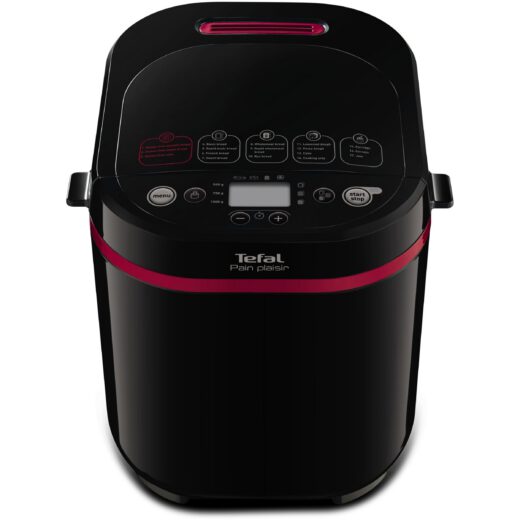 Mașină de pâine TEFAL Pain Plaisir PF220838  610~720W  Cuvă 1kg  17 programe  O lamă  3 niveluri de rumenire  Păstrare la cald  Pornire întârziată  Accesorii standard  66dBA