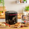 Mașină de pâine TEFAL Pain Plaisir PF220838, 610~720W, Cuvă 1kg, 17 programe, O lamă, 3 niveluri de rumenire, Păstrare la cald, Pornire întârziată, Accesorii standard, 66dBA