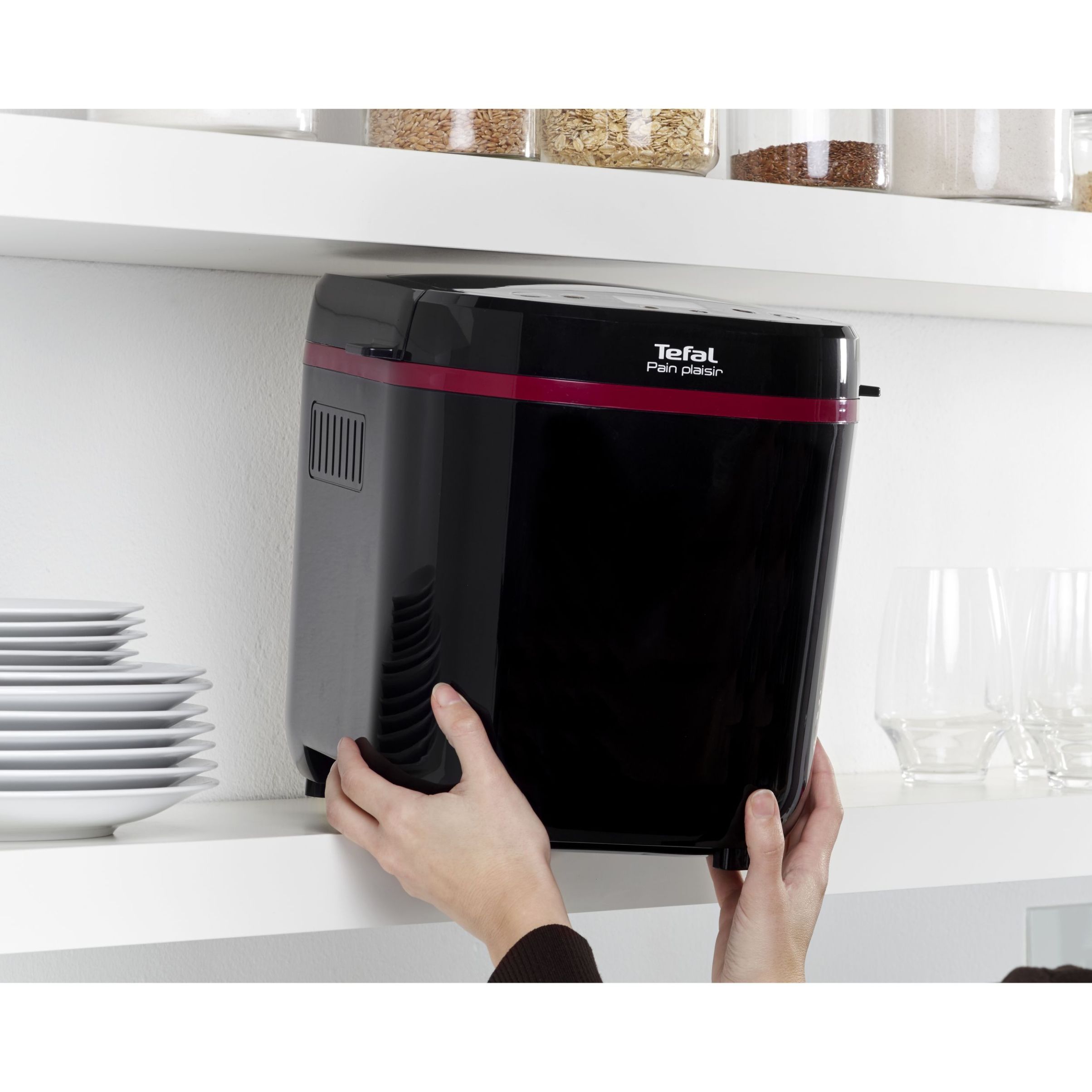 Mașină de pâine TEFAL Pain Plaisir PF220838, 610~720W, Cuvă 1kg, 17 programe, O lamă, 3 niveluri de rumenire, Păstrare la cald, Pornire întârziată, Accesorii standard, 66dBA